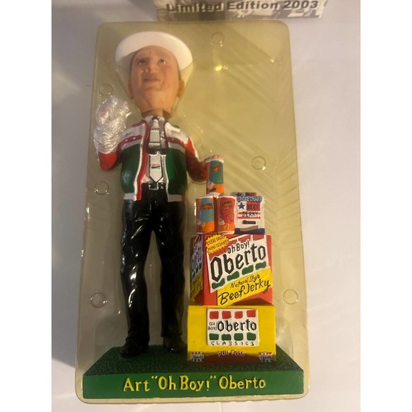 Oh Boy Oberto Art the owner bobble head hydroplane owner signed - Picture 6 of 12